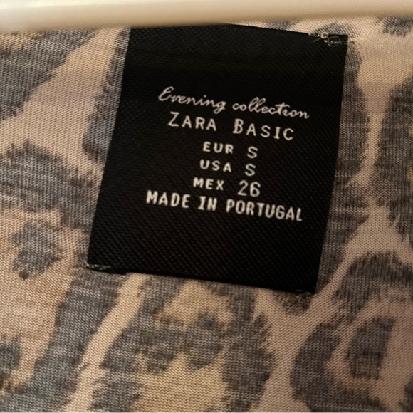 Zara leopard print dress - small - Picture 4 of 6